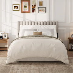 S3 Queen Adjustable Bed Frame and Gel Memory Foam Mattress Set
