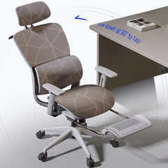 Ergonomic Office Chair Adjustable Relax Gaming Chair Computer Study Long Sitting Wheels Furgle Fauteuil Rose Office Furniture