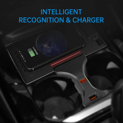 15W Wireless Charging For BMW X3 G01 X4 G02 car Accessories Fast Phone Charger Modification 2018-2023