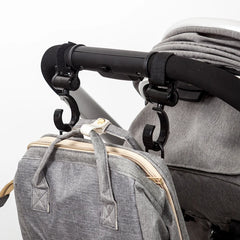 2Pcs Hooks For Baby Stroller Multi Purpose Baby Stroller Accessories Rotate 360 Degree Hook Pram Organizer Bag Hanger New