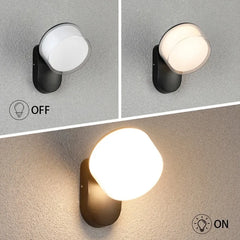 Courtyard Wall Lamps with Sensor Outdoor Waterproof Wall Lamps Villa Entrance and Terrace Lighting Lamps, Outdoor Balcony Lamps