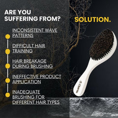 360 Wave Long Handle Curved Brush