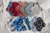 Organic Cotton Cloth Pads Light Flow | Reusable Regular & Large Pads n/a Voice_of_the_Womb_Product_Shoot_EDP-40 My Store