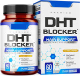 DHT capsules for adults in a bottle, dietary supplement for hair support, containing 60 capsules.