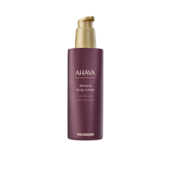 Ahava Mineral Body Lotion Vivid Burgundy 8.5 OZ
