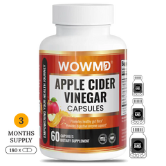 Capsules de vinaigre de cidre de pomme