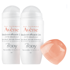 Avène Body 24H Alcohol-Free Deodorant Duo Pack