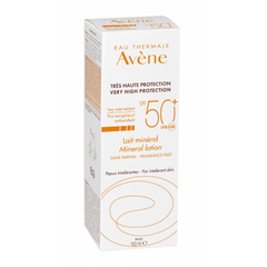 Avène Solaire Mineral Milk SPF 50+ for Sensitive Skin