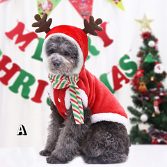 Vêtements de Noël pour animaux de compagnie, vêtements en coton pour chats