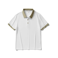 Ice-silk Cooling Casual Mens Polo Shirt