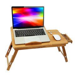 Bamboo Breakfast Serving Laptop Desk