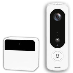 Bell+Howell InView BHDC1 1080p Door Bell Camera + BHCH1A Chime Kit (White) (Refurbished)