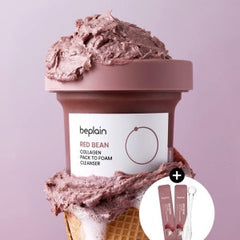 beplain Red Bean Collagen Pack To Foam Cleanser 100ml