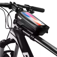 Bicycle Top Tube Frame Bag MTB Waterproof Phone Holder Case