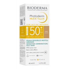 Bioderma Photoderm Nude Mineral SPF 50+ Golden Shade Tinted Sunscreen