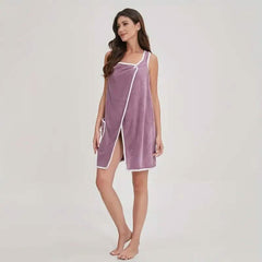Bowknot Wearable Bath Towel for Adults