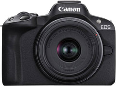 Canon EOS R50 4K Mirrorless Camera with RF-S 18-45mm f/4.5-6.3 IS STM Lens (Open-Box)