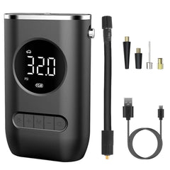Car Tire Inflator Pump Portable 150 PSI with LED Light