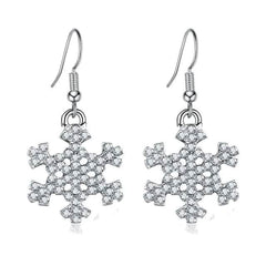 Christmas Ear Decor Hooks Creative Ladies Holiday Earrings