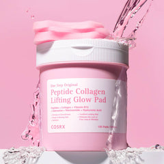 COSRX One Step Original
Peptide Collagen
Lifting Glow Pad 300ml/100ea