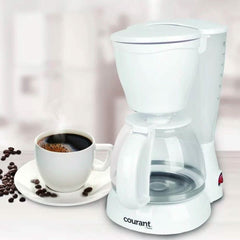 Courant 8 Cup Coffee Maker with Permanent Filter & Spoon