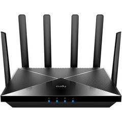 Cudy New 5G NR SA NSA AX3000 WiFi 6 CPE Router, AX3000 Dual SIM 5G Cellular Router (Refurbished)