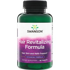 advanced hair revitalizing formula Swanson product bottle close-up