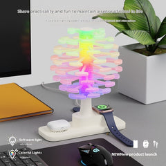 Spiral Tree Creative Home Decoration LED Table Lamp