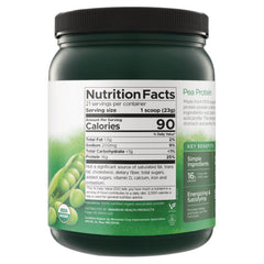 100% Organic Pea Protein Powder - Non-GMO Unflavored