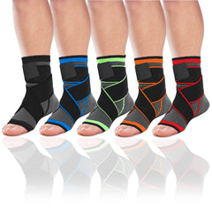 DCF Adjustable Ankle Compression Sleeve for Men and Women
