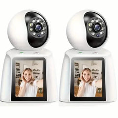 2-Pack: 2K Indoor Security Camera | 2-Way Audio & Video Call + Night Vision