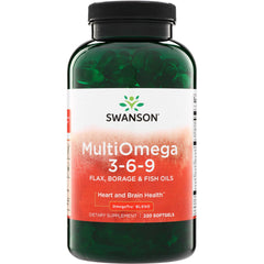 MultiOmega 3-6-9 Flax, Borage & Fish Oils - OmegaTru Blend