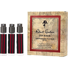 ROBERT GRAHAM COURAGE by Robert Graham BLENDED ESSENCE TRAVEL REFILL SPRAY 0.25 OZ X 3