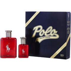 POLO RED by Ralph Lauren EAU DE PARFUM REFILLABLE SPRAY 4.2 OZ & EAU DE PARFUM REFILLABLE SPRAY 1.35 OZ