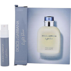 D & G LIGHT BLUE by Dolce & Gabbana EDT SPRAY VIAL ON CARD