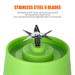 Portable Handheld USB Electric Juice Blender 6 Blades Deluxe Version by Blendrell Perfect portable tool