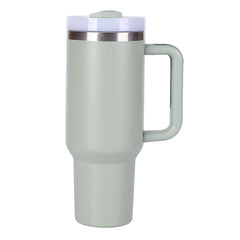 40oz V2 large capacity tumbler, With Handle And Straw Lid, Insulated Reusable Stainless Steel Water Bottles Travel Mug Coffee Cup car cup water cup For Men Women Outdoor Camping Driving, gift