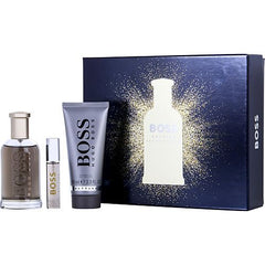 BOSS #6 by Hugo Boss EAU DE PARFUM SPRAY 3.3 OZ & SHOWER GEL 3.3 OZ & EAU DE PARFUM SPRAY 0.33 OZ MINI