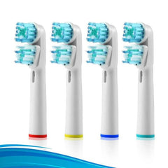 Dual Clean Replacement Electric Toothbrush Head
