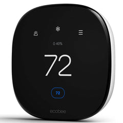 ecobee New Smart Thermostat Enhanced - Programmable Wifi Thermostat - Works with Siri, Alexa, Google Assistant - Energy Star Certified - Smart Home (Refurbished)