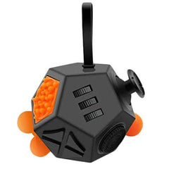 Fidget Dodecagon –12-Side Fidget Cube Relieves Stress and Anxiety Anti Depression Cube