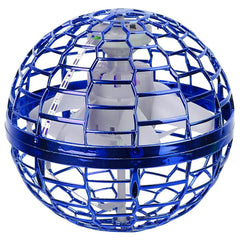 Flying Ball Toys 360° Rotating Hand Controlled Flying Orb Hover Ball with RGB Lights