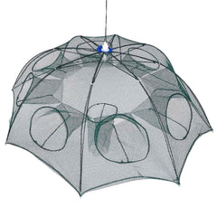 Foldable Fishing Bait Net Trap