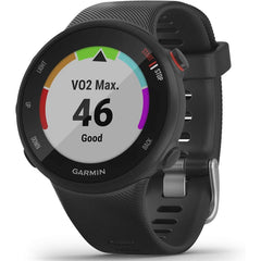 Garmin Forerunner 45S, 39mm Easy-to-use GPS Running Watch with Coach Free Training Plan Support (Refurbished)