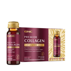 marine collagen beauty shot packaging with mixed berry flavor bottles