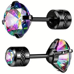 High-End Synthetic Zirconia Earrings