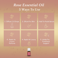 Young Living Rose Essential Oil Rosa damascena 5 mL