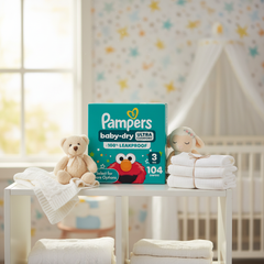 Pampers Baby-Dry Diapers Size 3, 104 Count