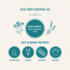 Huile essentielle premium de tanaisie bleue Young Living | 5 mL