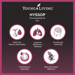 Young Living Huile essentielle pure d’hysope 5mL